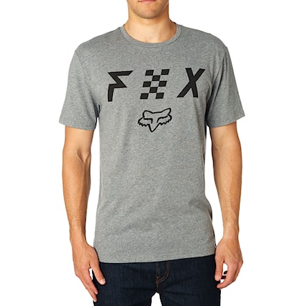T-shirt Fox Scrubbed Ss Airline heather dark grey 2018 - 1