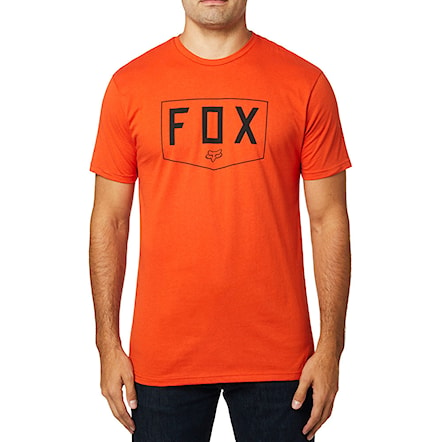 Koszulka Fox Shield Premium atomic orange 2019 - 1