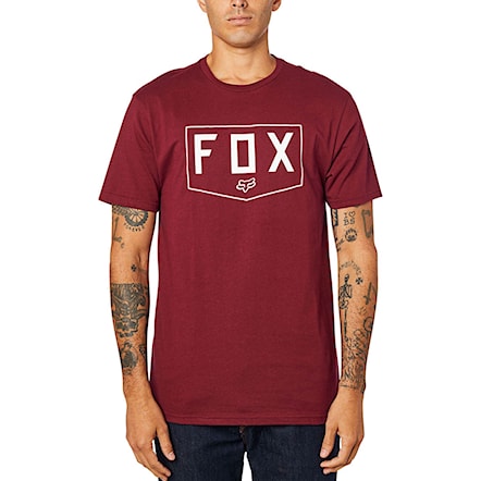 T-shirt Fox Shield Premium cranberry 2020 - 1