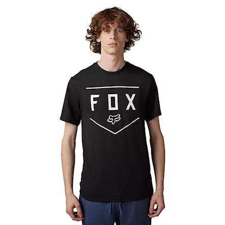 Koszulka Fox Shield SS Tech black 2023 - 1