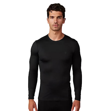 T-shirt Fox Tecbase LS Shirt black 2024 - 1