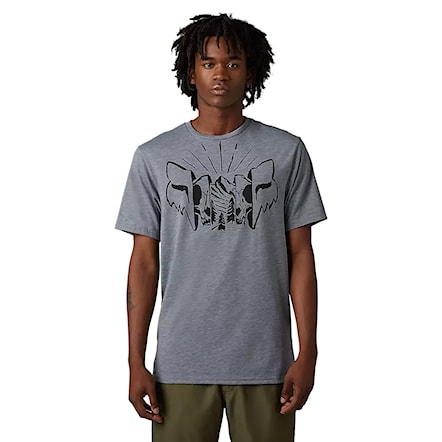 T-shirt Fox The Format SS Tech heather graphite 2023 - 1
