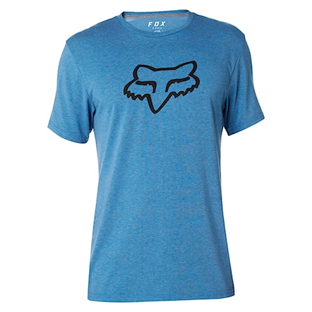 T-shirt Fox Tournament Ss Tech Tee heather blue 2018 - 1