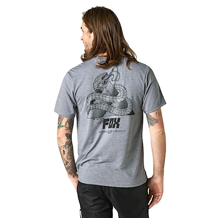 T-shirt Fox Tread Lightly Ss Tech heather graphite 2021 - 1
