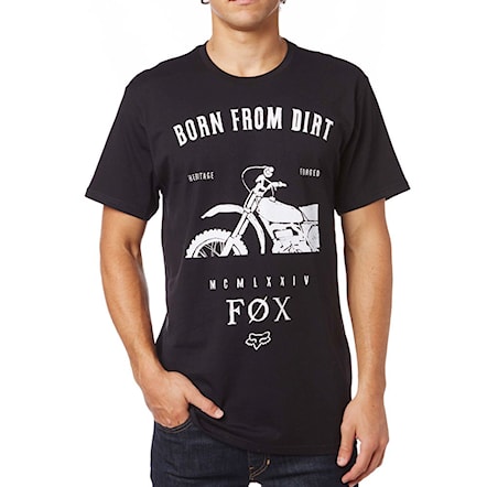 T-shirt Fox Wicken black 2017 - 1
