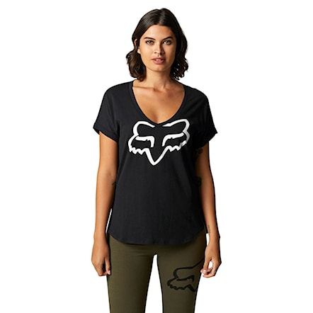 T-shirt Fox Wms Boundary Ss Top black 2021 - 1