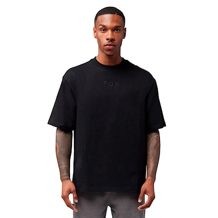 Tričko Fox Wordmark Heavyweight SS black 2026 - 1
