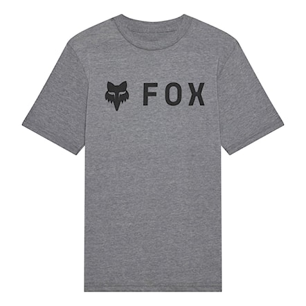 Koszulka Fox Youth Absolute SS heather dark grey 2026 - 1