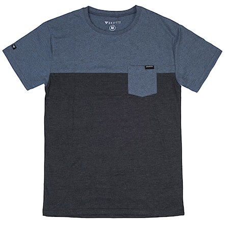 T-shirt Gravity 2-Tone Pocket slate/black heather 2016 - 1