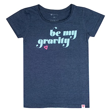 T-shirt Gravity Be My Gravity indigo heather 2016 - 1