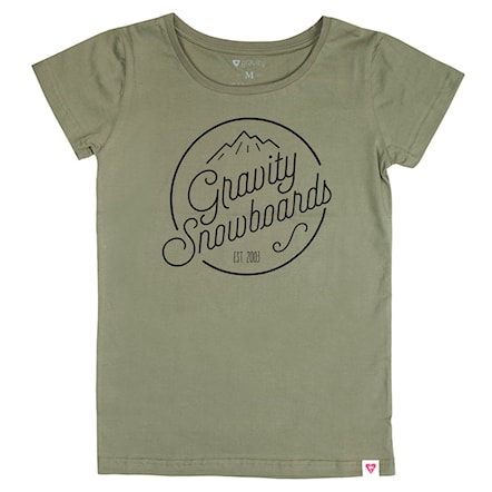 T-shirt Gravity Connie olive 2016 - 1