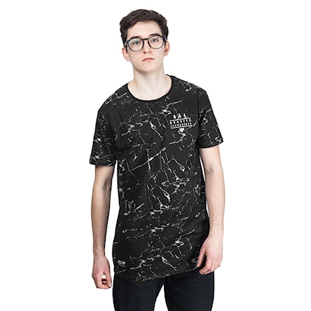 T-shirt Gravity Contra black marble 2018 - 1