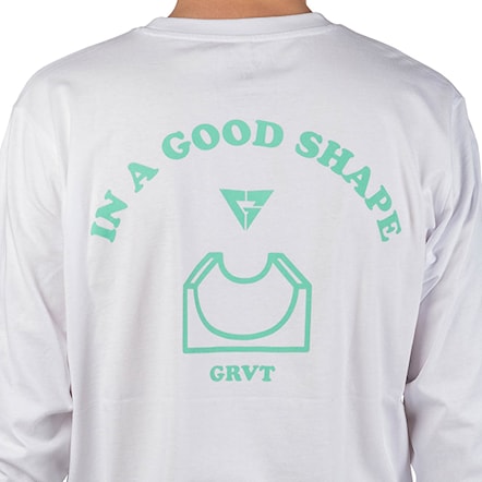 T-shirt Gravity In A Good Shape Ls white/mouthwash 2022 - 3