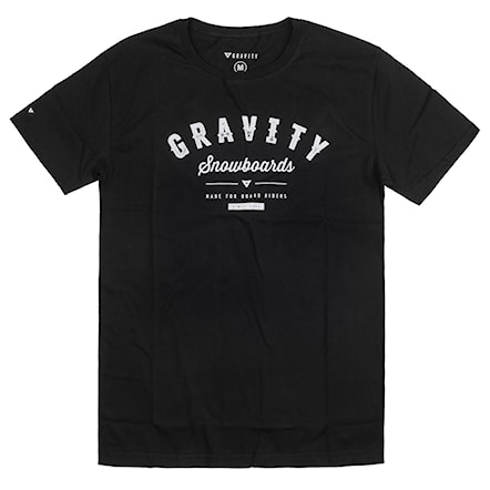 T-shirt Gravity Jeremy black 2016 - 1