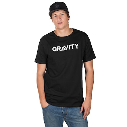 Tričko Gravity Logo black 2019 - 1