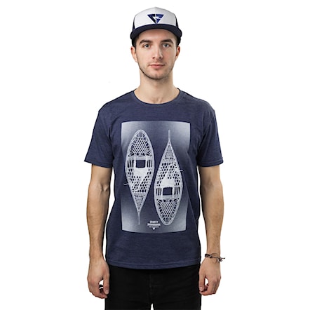 T-shirt Gravity Snowshoes indigo heather 2017 - 1