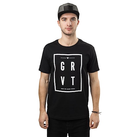 T-shirt Gravity Square black 2017 - 1