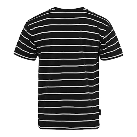 Koszulka Horsefeathers Agent black stripes 2025 - 2