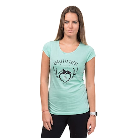 T-shirt Horsefeathers Agnes misty jade 2019 - 1