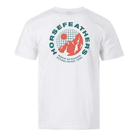 Koszulka Horsefeathers Altitude white 2026 - 4