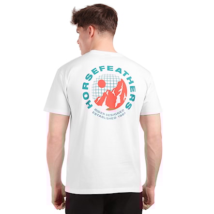 Koszulka Horsefeathers Altitude white 2026 - 1