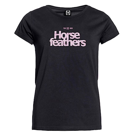 T-shirt Horsefeathers Aurelia black 2022 - 1