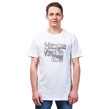 T-shirt Horsefeathers Balance white 2019 - 1