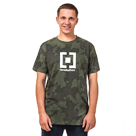 T-shirt Horsefeathers Base cloud camo 2019 - 1