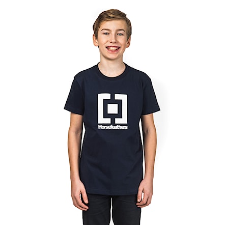 T-shirt Horsefeathers Base Kids navy 2018 - 1