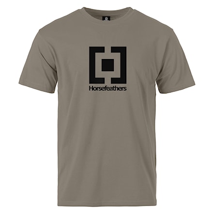 Koszulka Horsefeathers Base taupe 2025 - 1
