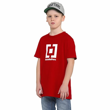 T-shirt Horsefeathers Base Youth true red 2022 - 3