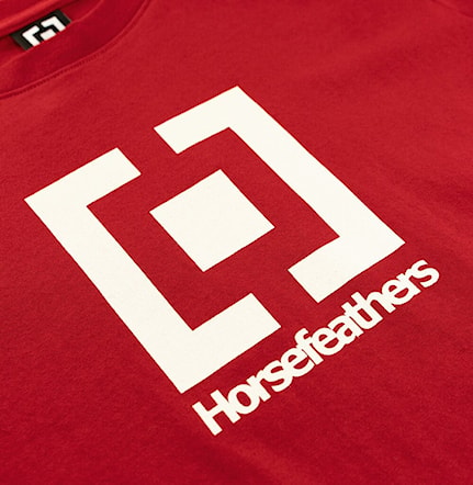 T-shirt Horsefeathers Base Youth true red 2022 - 5