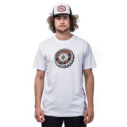 T-shirt Horsefeathers Beer Cap white 2020 - 1