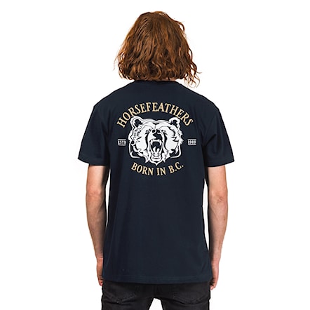 T-shirt Horsefeathers Born navy 2018 - 1