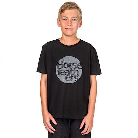 T-shirt Horsefeathers Bout Kids black 2018 - 1