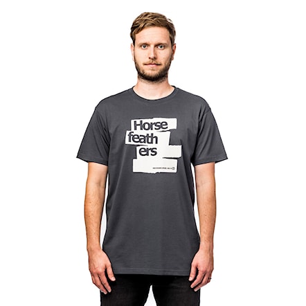 T-shirt Horsefeathers Brush graphite 2020 - 1