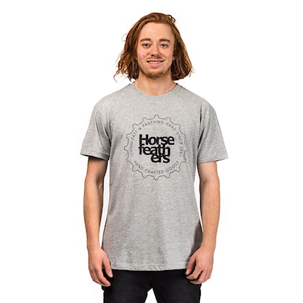 T-shirt Horsefeathers Cap ash 2018 - 1
