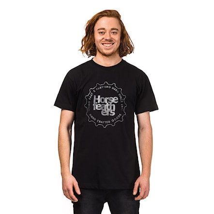 T-shirt Horsefeathers Cap black 2018 - 1
