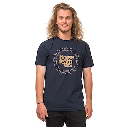 T-shirt Horsefeathers Cap navy 2018 - 1