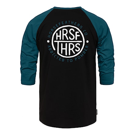 Tričko Horsefeathers Circle Raglan corsair 2024 - 1