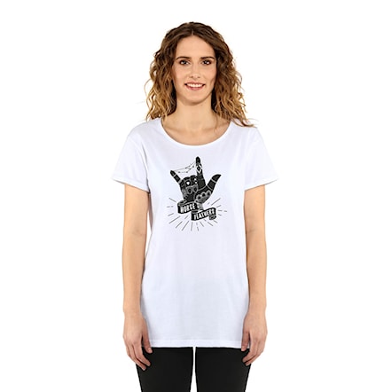 T-shirt Horsefeathers Coleen white 2021 - 1