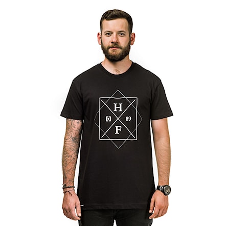 T-shirt Horsefeathers Cross black 2017 - 1