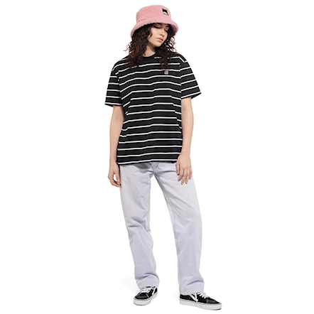 Tričko Horsefeathers Dante LTD black stripes 2025 - 3