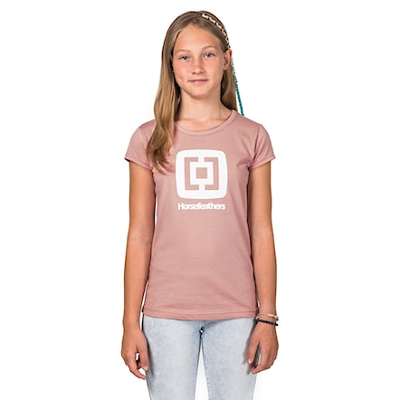 T-shirt Horsefeathers Daphne Kids silver pink 2018 - 1