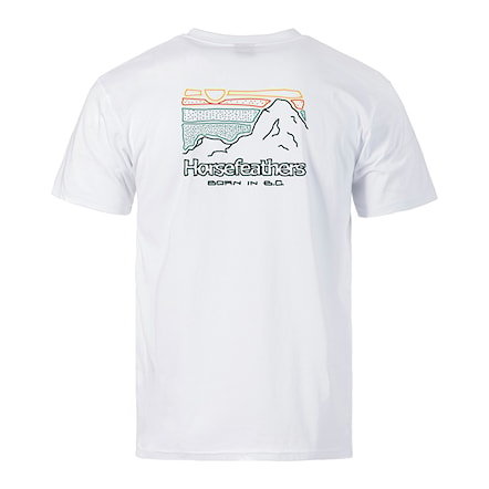 T-shirt Horsefeathers Diary white 2025 - 1