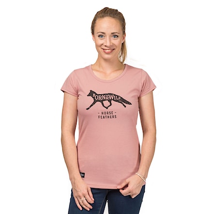 T-shirt Horsefeathers Esta silver pink 2018 - 1