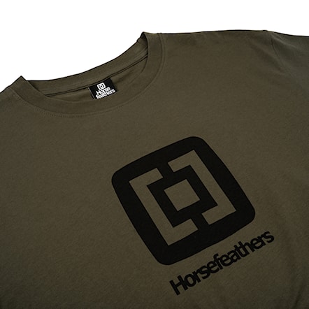 Tričko Horsefeathers Fair burnt olive 2025 - 6