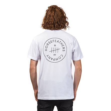 T-shirt Horsefeathers Five white 2018 - 1