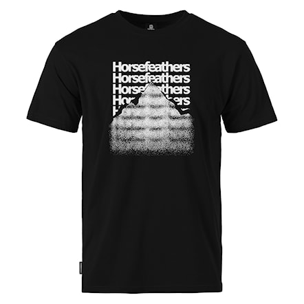 Koszulka Horsefeathers Focus black 2025 - 1