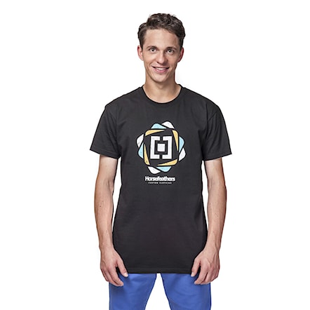 T-shirt Horsefeathers Focus black 2016 - 1